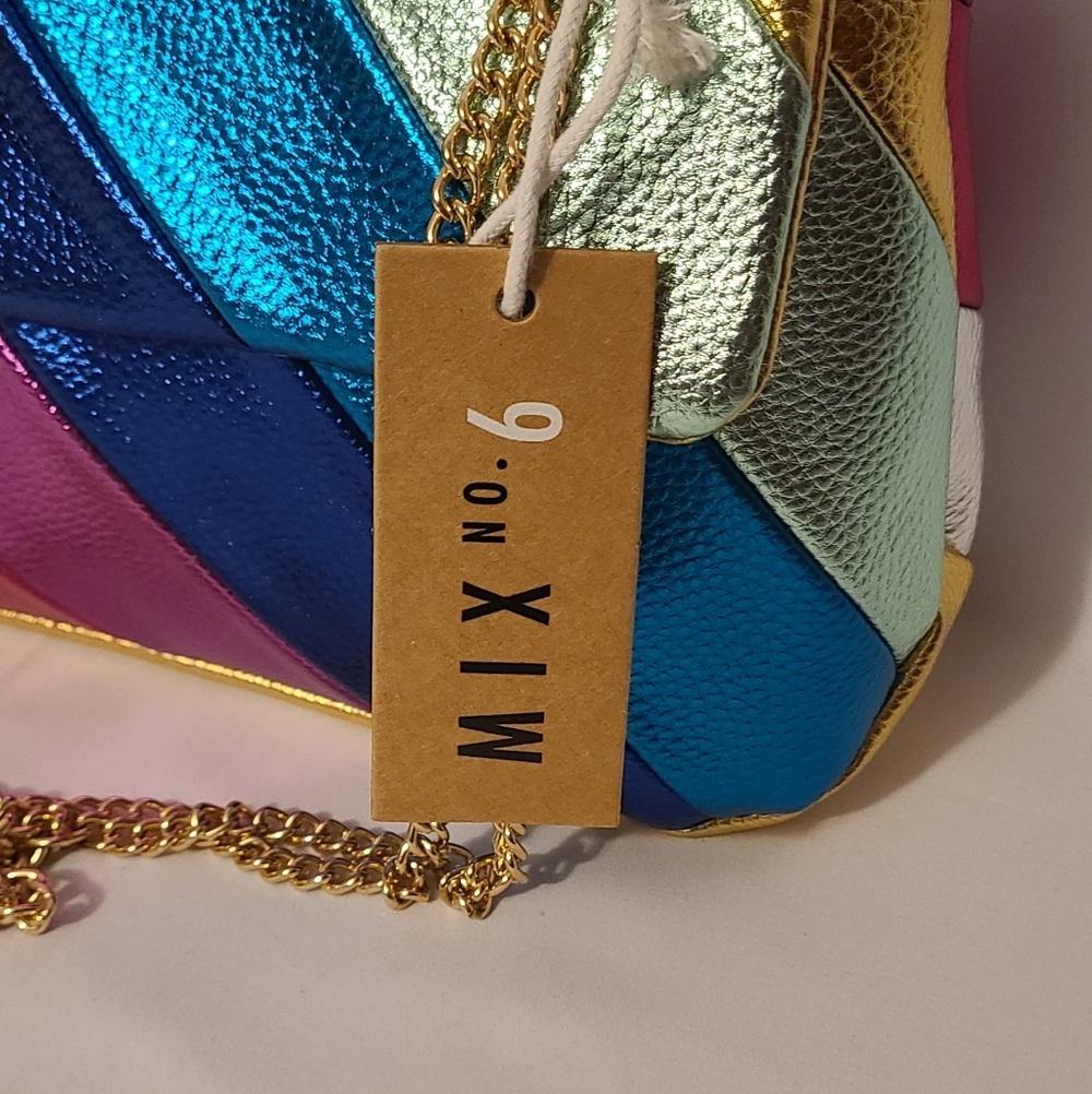 Mix No. 6 Adjustable Strap Colorful Purse - Picture 3 of 11